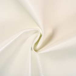 Ткань Дерматин (Кожзам) для мебели, цвет Белый (на отрез)  в Нягане