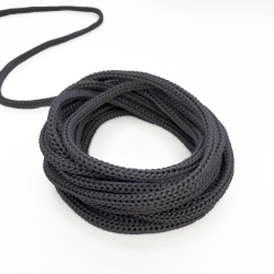 Шнур для одежды d-4.5мм, цвет Серый (на отрез)  в Нягане