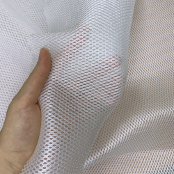 Сетка 3D трехслойная Air mesh 160 гр/м2, цвет Белый (на отрез)  в Нягане