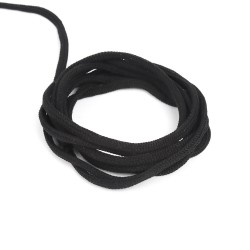 Шнур для одежды 4,5 мм, цвет Чёрный (на отрез)  в Нягане