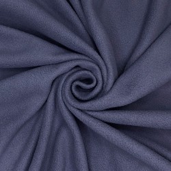 Ткань Флис Односторонний 130 гр/м2, цвет Темно-серый (на отрез)  в Нягане