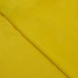 Флис Односторонний 180 гр/м2, Желтый (на отрез)  в Нягане