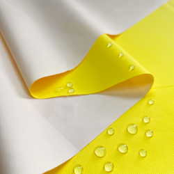 Водонепроницаемая Дышащая Мембранная ткань PU 10'000, цвет Жёлтый (на отрез)  в Нягане