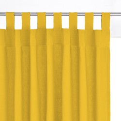Штора уличная на Петлях (В-220*Ш-145) Желтая, (ткань Оксфорд 600)  в Нягане
